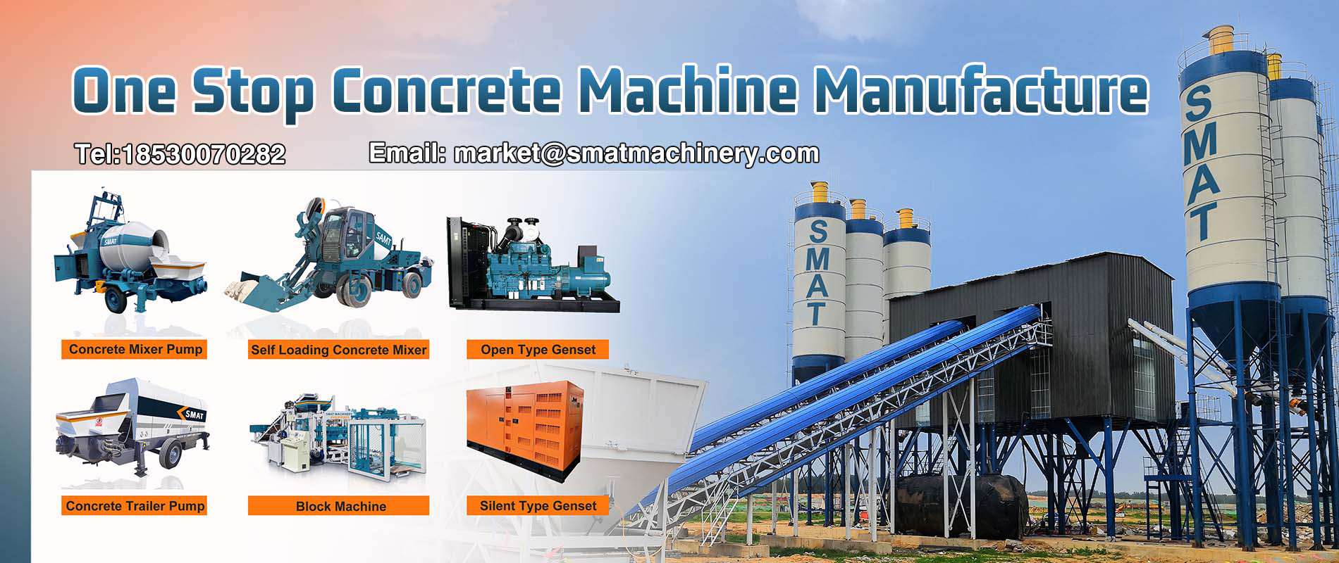 smat cocrete machine